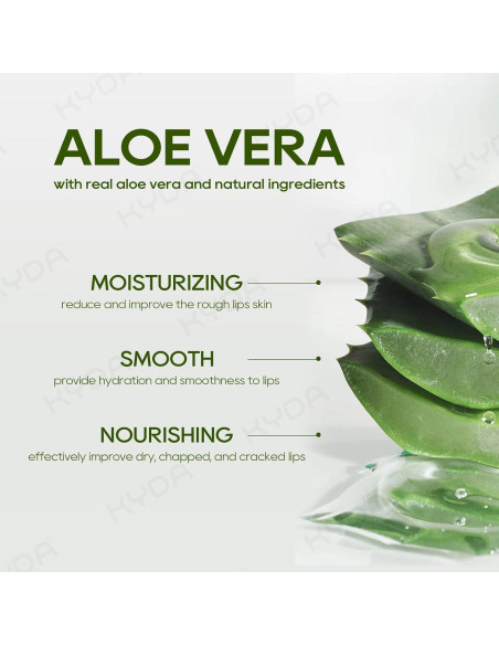 Bálsamo Labial Hidratante KYDA Aloe Vera 3 Pcs 2.7g