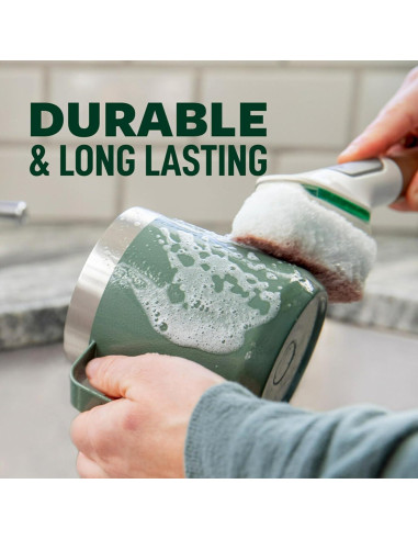 Esponja para Platos Scotch-Brite con 3 Recargas Ecológicas