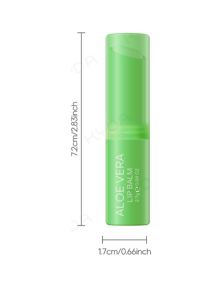 Bálsamo Labial Hidratante KYDA Aloe Vera 3 Pcs 2.7g