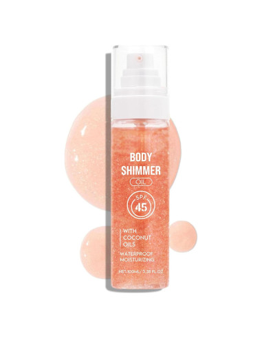 Aceite Brillante para el Cuerpo ARCHIDATE SPF 45 Hidratante