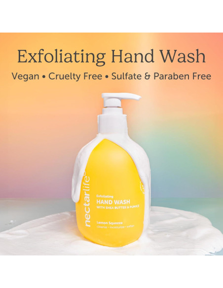 Jabón Exfoliante de Manos Nectar Life con Pómez y Karité 414g