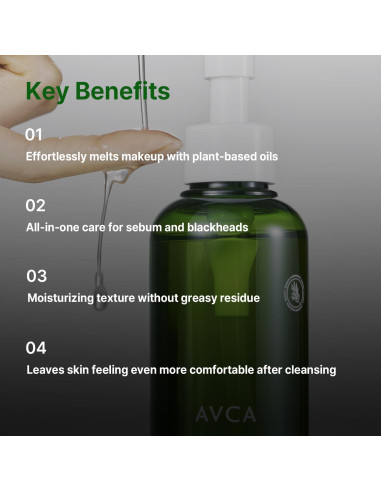AVCA Aceite Limpiador de Puntos Negros 200 mL - Cuidado Piel
