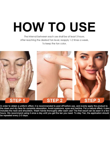 Juego de Gel Bronceador Marrón y Aloe Vera Domality 2 Piezas