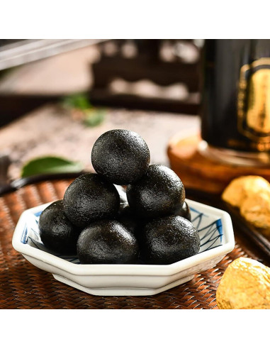 Bolas de Sésamo Negro KachiKachi - Snack Natural 126g