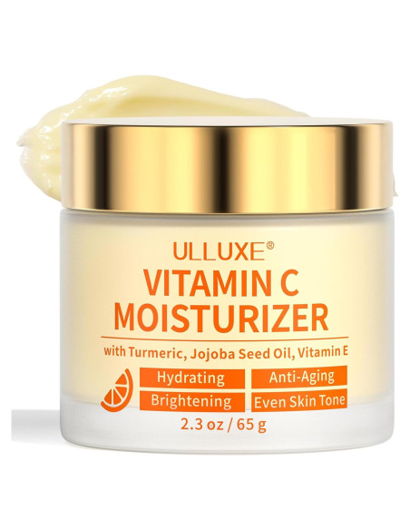 Hidratante Facial Vitamina C ULLUXE 65 g Antienvejecimiento Hidratante Facial Vitamina C ULLUXE 65 g Antienvejecimiento