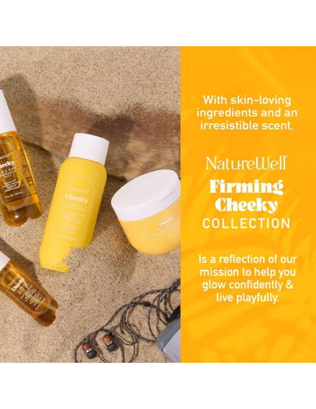 Aceite y Crema Corporal Reafirmante Nature Well Cheeky 200ml