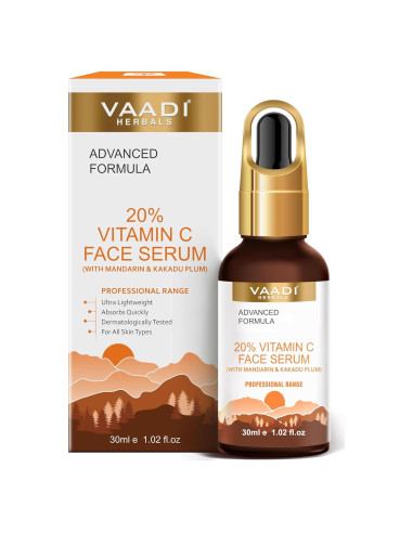 Suero Facial Vitamina C 20% Vaadi Herbals 30 ml
