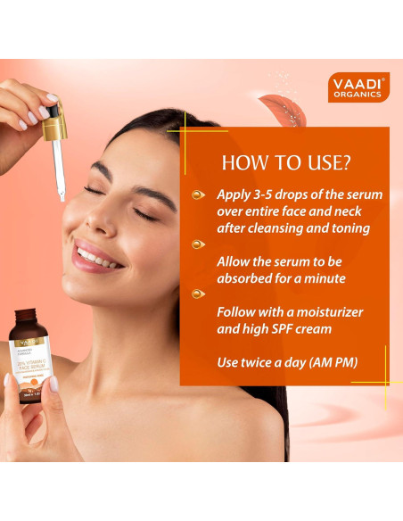 Suero Facial Vitamina C 20% Vaadi Herbals 30 ml Suero Facial Vitamina C 20% Vaadi Herbals 30 ml