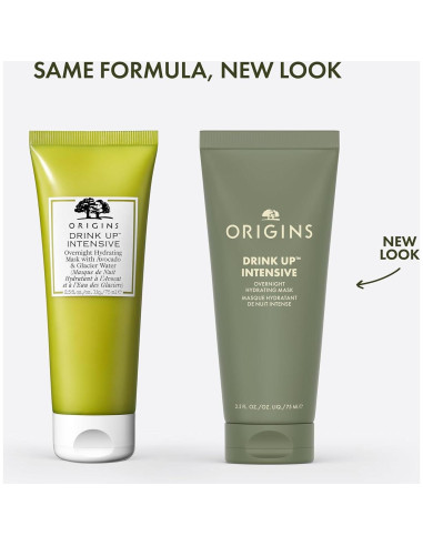 Máscara Facial Hidratante Nocturna Origins 74 ml - Niacinamida