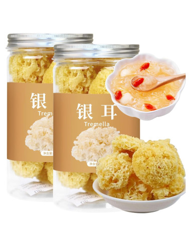 Hongo de Nieve Seco DOZO Tremella Fuciformis 120g Sin Aditivos