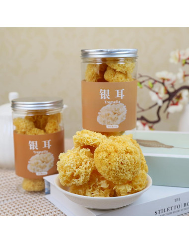 Hongo de Nieve Seco DOZO Tremella Fuciformis 120g Sin Aditivos