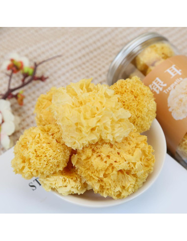 Hongo de Nieve Seco DOZO Tremella Fuciformis 120g Sin Aditivos