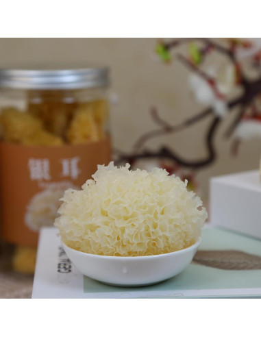 Hongo de Nieve Seco DOZO Tremella Fuciformis 120g Sin Aditivos