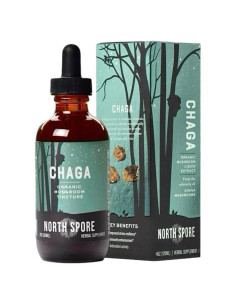 Tintura de Chaga Orgánico North Spore 118 ml - Adaptogénico
