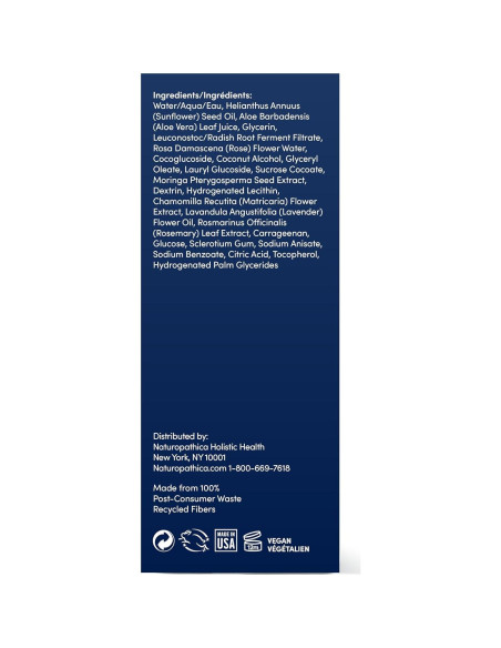 Leche Limpiadora Naturopathica 148 ml - Facial Piel Seca y Sensible