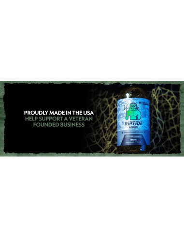 Limpiador de Manos Riptide Armory 355ml con Cáscara de Nuez