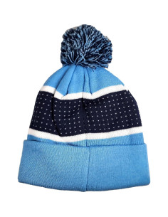 Gorro de País Icon Sports Argentina Unisex Azul con Pom 2