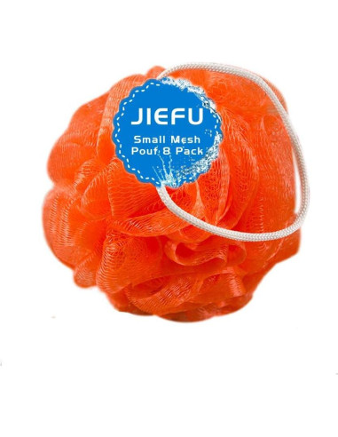 Esponjas de Baño Coloridas para Niños - Paquete de 8 Piezas