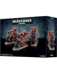 Miniaturas Motociclistas del Caos Games Workshop Warhammer 40K 2