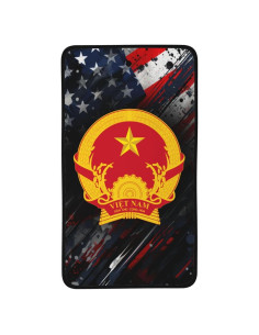 Toalla de Coral Ultra Suave Rqwaaed 71x40 cm Negra