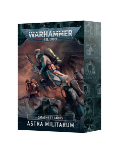 Cartas de Ficha Astra Militarum Games Workshop 68 Piezas