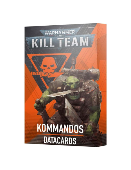 Warhammer 40,000: Kill Team - Tarjetas de datos Kommandos Warhammer 40,000: Kill Team - Tarjetas de datos Kommandos