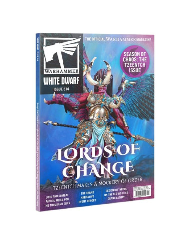 Revista White Dwarf Edición 514 Warhammer 128 Páginas