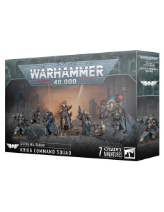 Warhammer 40,000 Astra Militarum Escuadrón de Comando Krieg