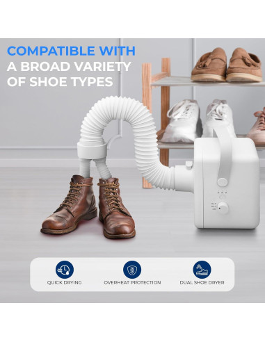 Secadora de Ropa Eléctrica Portátil SereneLife 1000W Multifuncional