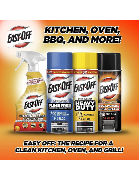 Desengrasante de Cocina Easy-Off Limón 473 ml - Limpieza Rápida