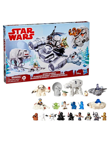 Calendario de Adviento Star Wars Hasbro 24 Sorpresas 4+