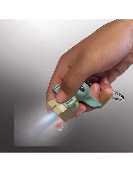 Llavero de Luz LEGO Star Wars The Mandalorian Grogu 5 cm