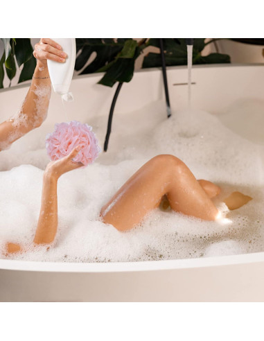 Esponjas de Ducha Exfoliantes BTYMS - Set de 6 Piezas 15cm