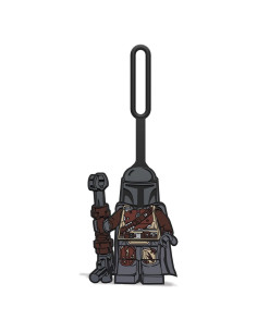 Etiqueta de Equipaje Silicona LEGO Star Wars Mandalorian 16.51 cm