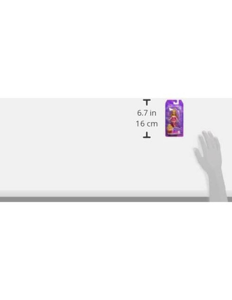 Muñeca Mini Aurora Disney Princesa 16.5 cm Mattel