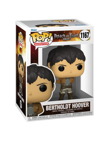 Funko Pop! Bertholdt Hoover - Ataque a los Titanes - 10.7 cm
