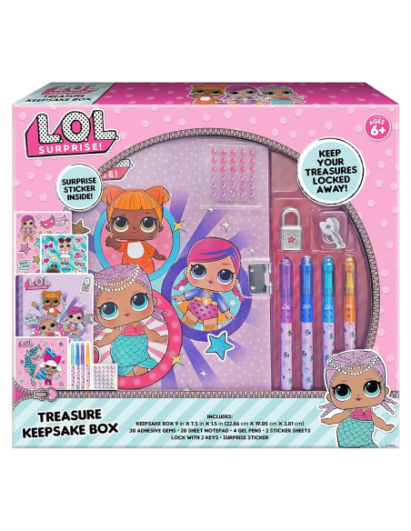 Caja de Juguetes de Tesoro L.O.L. Surprise! UPD Rosa Caja de Juguetes de Tesoro L.O.L. Surprise! UPD Rosa