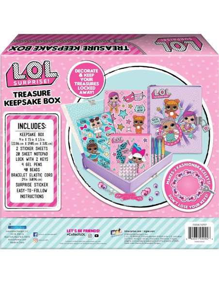 Caja de Juguetes de Tesoro L.O.L. Surprise! UPD Rosa Caja de Juguetes de Tesoro L.O.L. Surprise! UPD Rosa