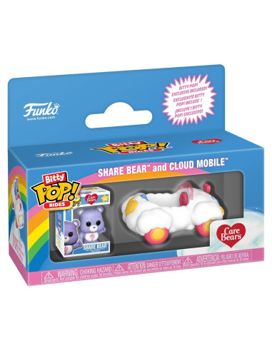 Funko Pop! Bitty Ride Osito Compartidor y Móvil Nublado