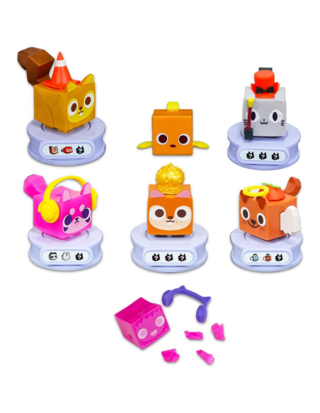 Conjunto de Mini Figuras Roblox Pet Simulator - Paquete de 7