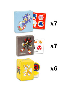 Cajas de Favor Sonic el Erizo para 20 Invitados - 20 Piezas 2