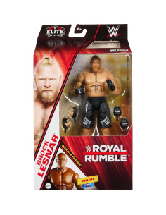 Figura de Acción Mattel WWE Elite Brock Lesnar 17 cm con Accesorios 2
