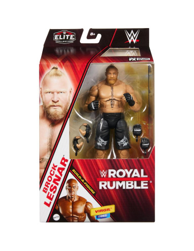 Figura de Acción Mattel WWE Elite Brock Lesnar 17 cm con Accesorios