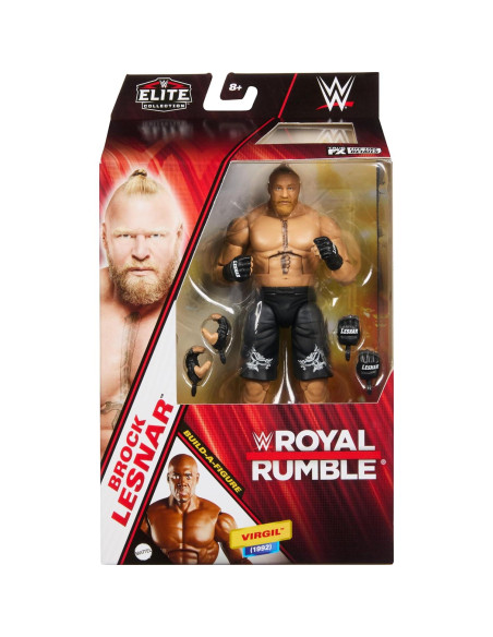 Figura de Acción Mattel WWE Elite Brock Lesnar 17 cm con Accesorios