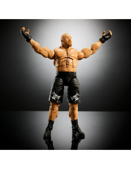 Figura de Acción Mattel WWE Elite Brock Lesnar 17 cm con Accesorios