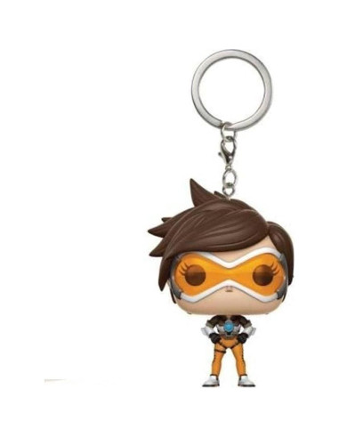 Llave Llavero Pocket POP Funko Overwatch Tracer 3.81 cm