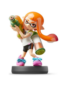 Amiibo Nintendo Chica Inkling Splatoon 13x9x19 cm