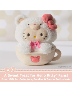 Oso de Peluche Latte Hello Kitty GUND 15 cm para 1 año y más 2