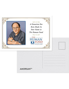 Tarjetas de Regalo Doble Cara AMORGAN 4x6 cm Paquete de 6 2