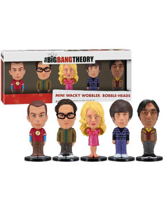 Conjunto de 5 Mini Bobbleheads The Big Bang Theory Funko 2